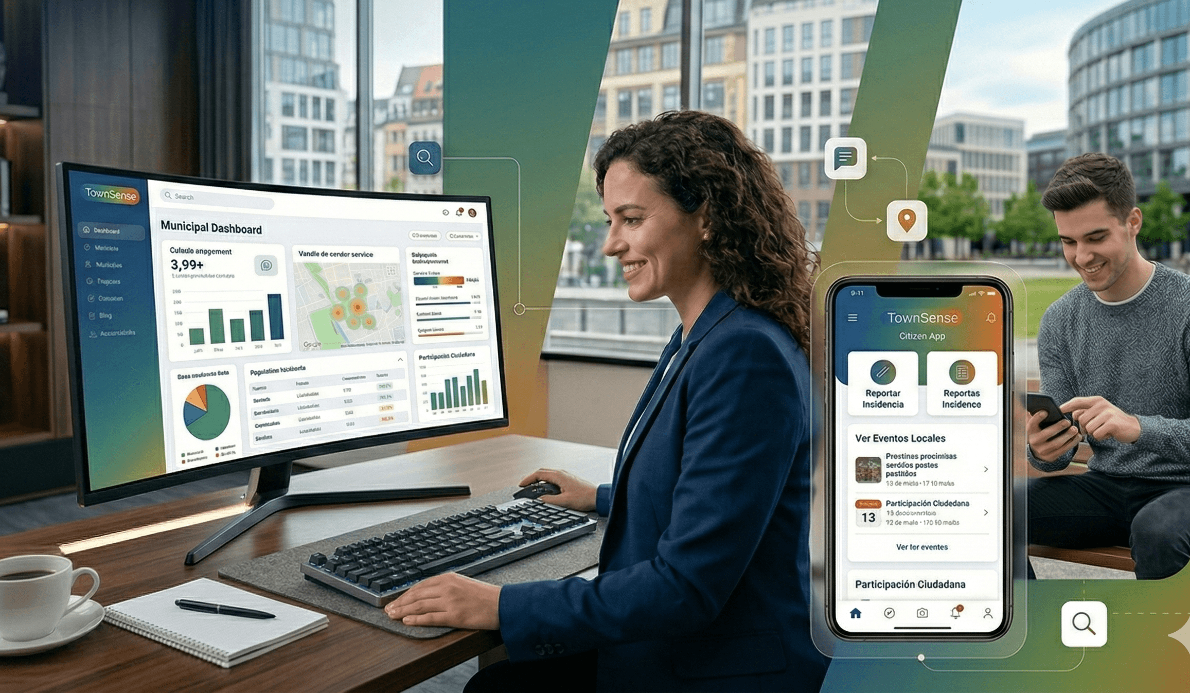 Una administración local conectada y cercana